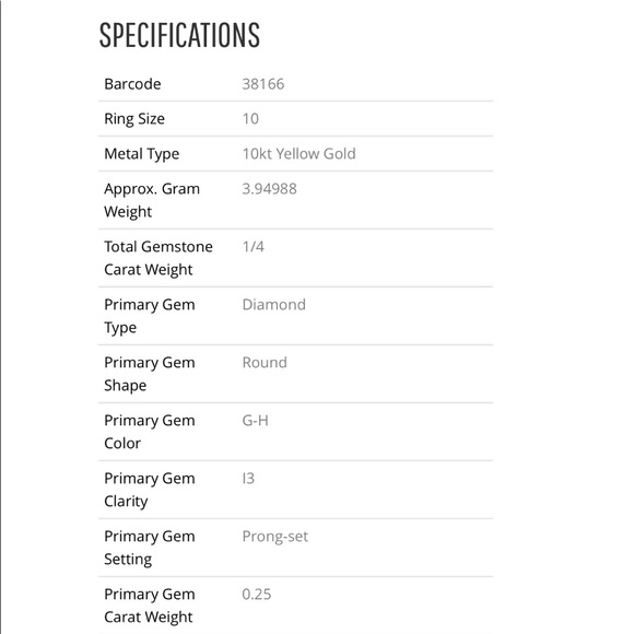 10k Solid Gold Genuine Real Diamond ring Free appraisal & posh authenticate incl - Picture 7 of 9